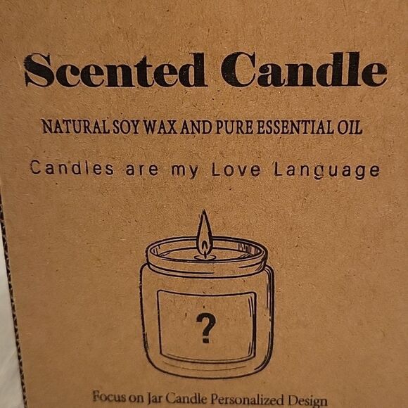 Scented Candle,NaturalSoy Wax and Pure Essential Oil,gift for Mom - Picture 5 of 7